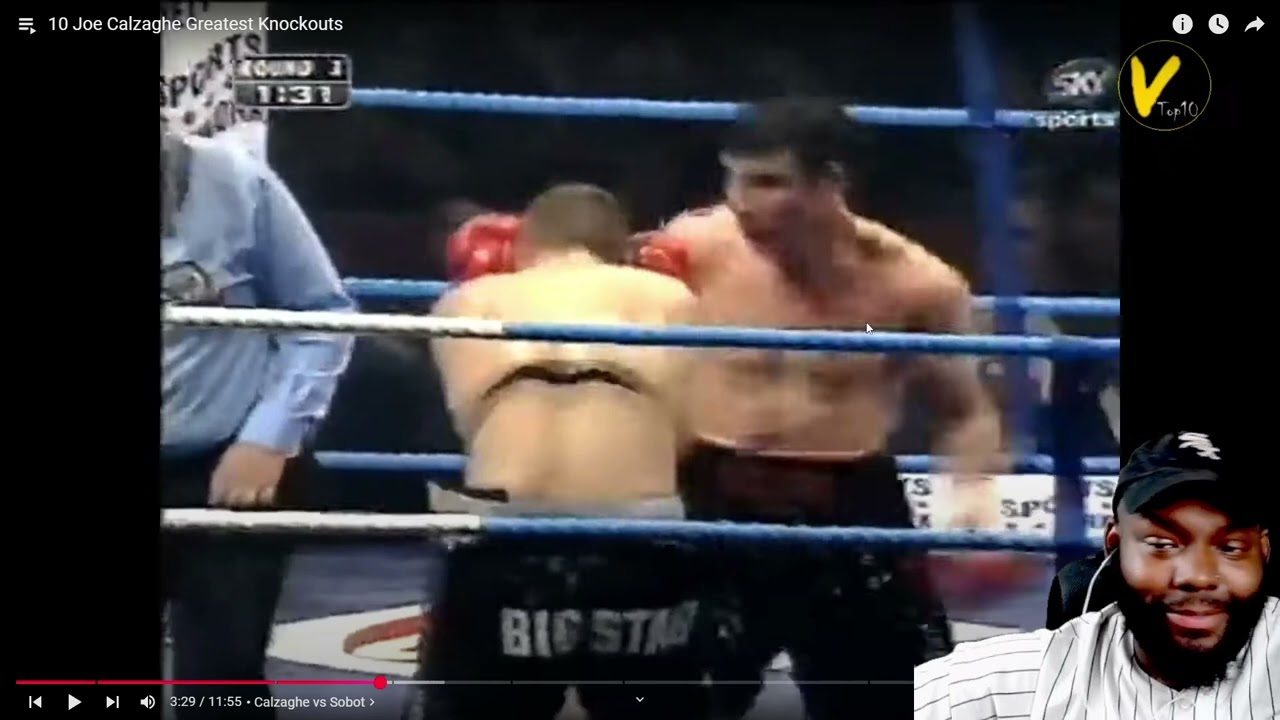 CHICAGO DUDES REACTION TO 10 Joe Calzaghe Greatest Knockouts