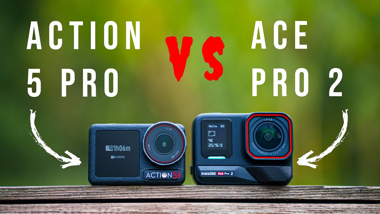 Insta360 Ace Pro 2 против DJI Action 5 Pro — настолько реалистично, насколько это возможно
