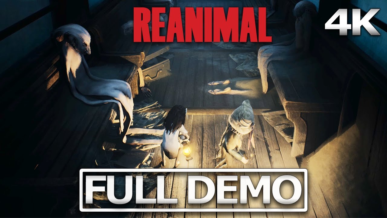 REANIMAL Full Demo (From Creators Of Little Nightmares) Walkthrough / No Commentary【FULL GAME】4K