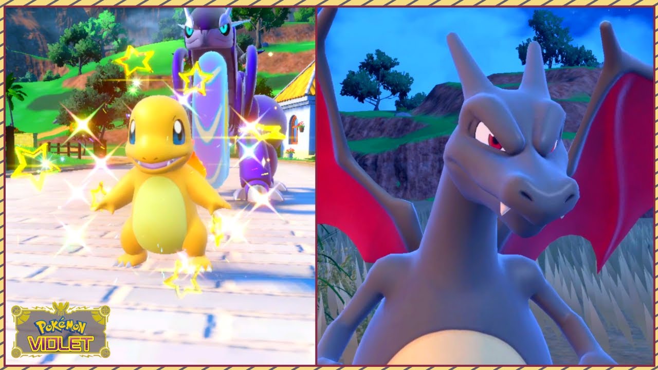 [Live] Shiny Charmander after 1207 eggs! + Shiny Charizard [Pokemon Violet]  (Masuda method)