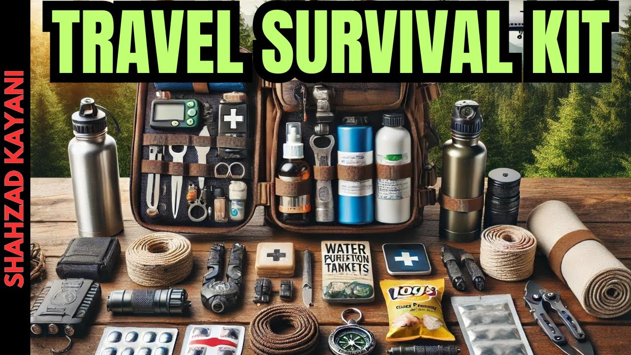 13 Emergency Items For Your Travel Survival Kit - Prepper Checklist
