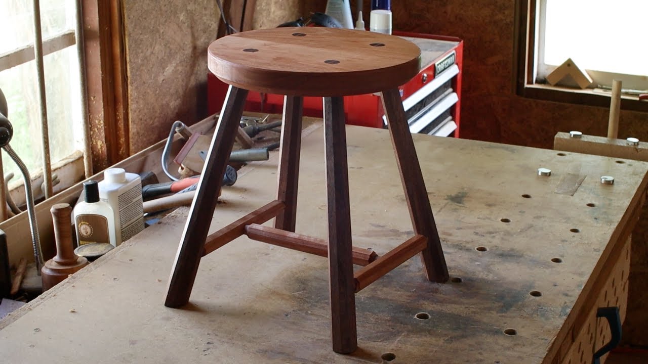 Making A Staked Low Stool