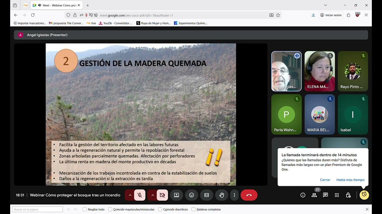 Webinar Cómo proteger el bosque tras un incendio — 25 noviembre 2025
