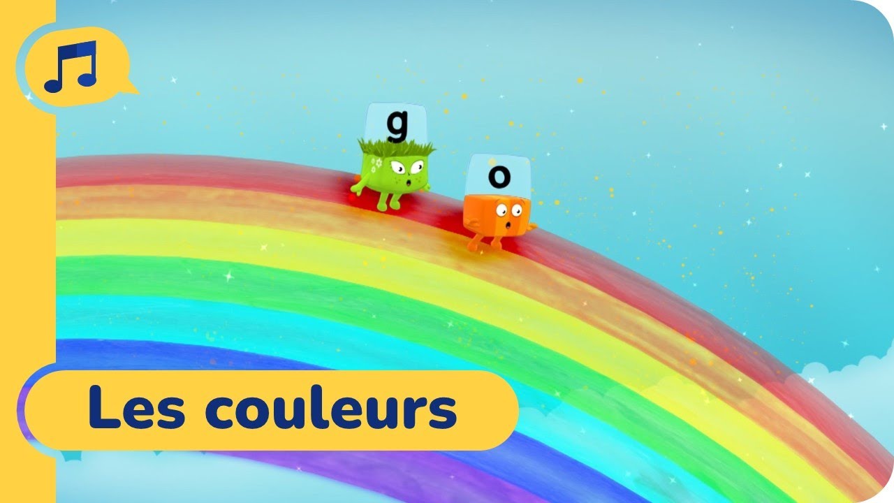 Apprendre les couleurs avec Les Alphablocks