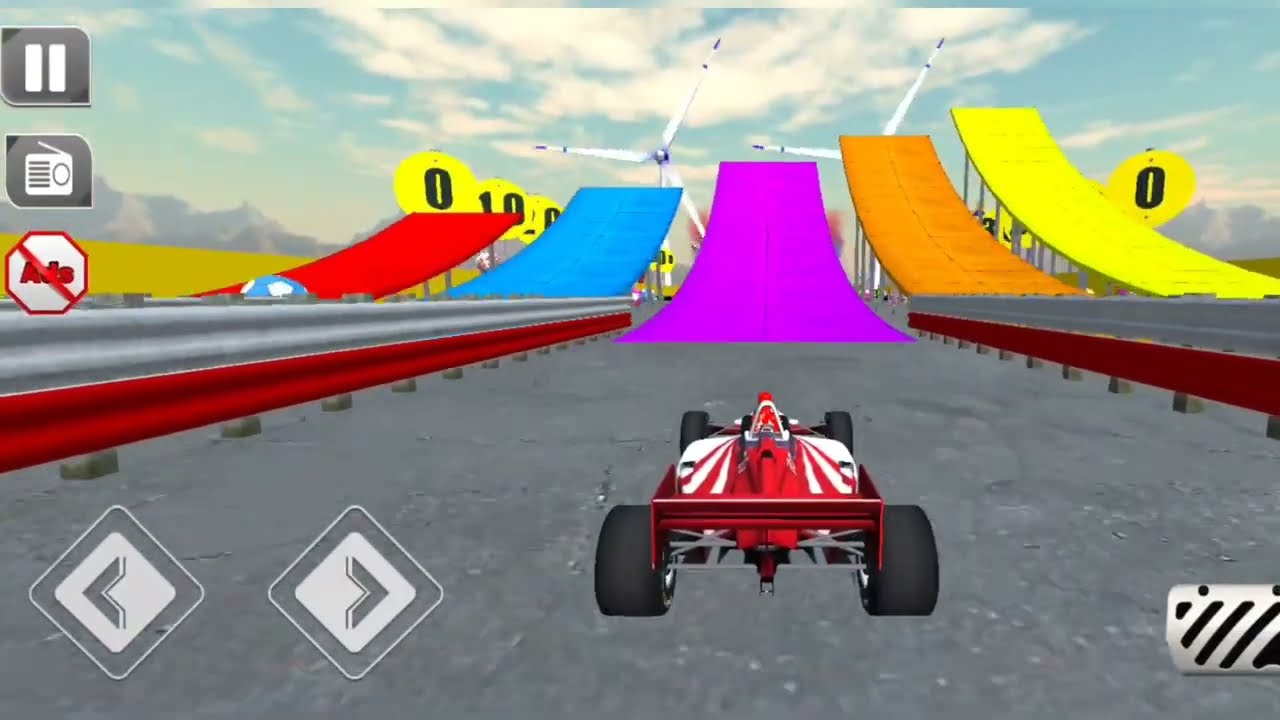 Big High Ramp Jumps with Expensive Sport Cars Crashes - High Jump Car Simulator 3D - Android Gamplay