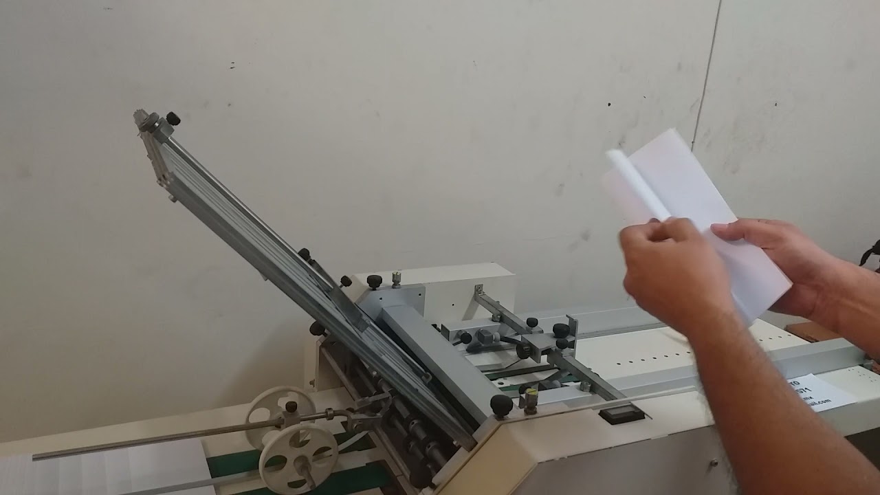 1999 FKS PLEGADORA DE  PAPEL ABRIL 2021