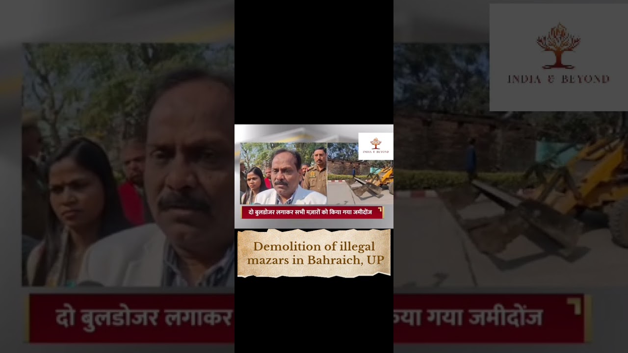 Bulldozer action in Bahraich