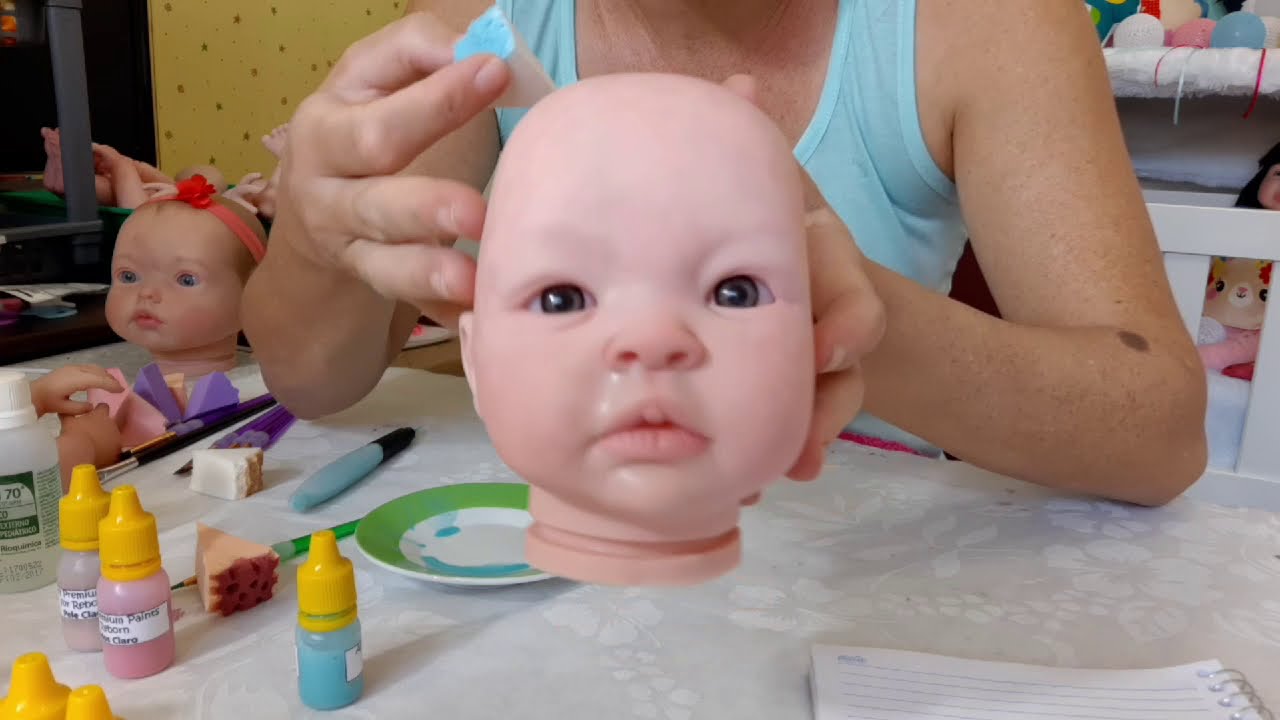 Curso Grátis de Bebê Reborn - Aula 4 - Arroxeados e Veias
