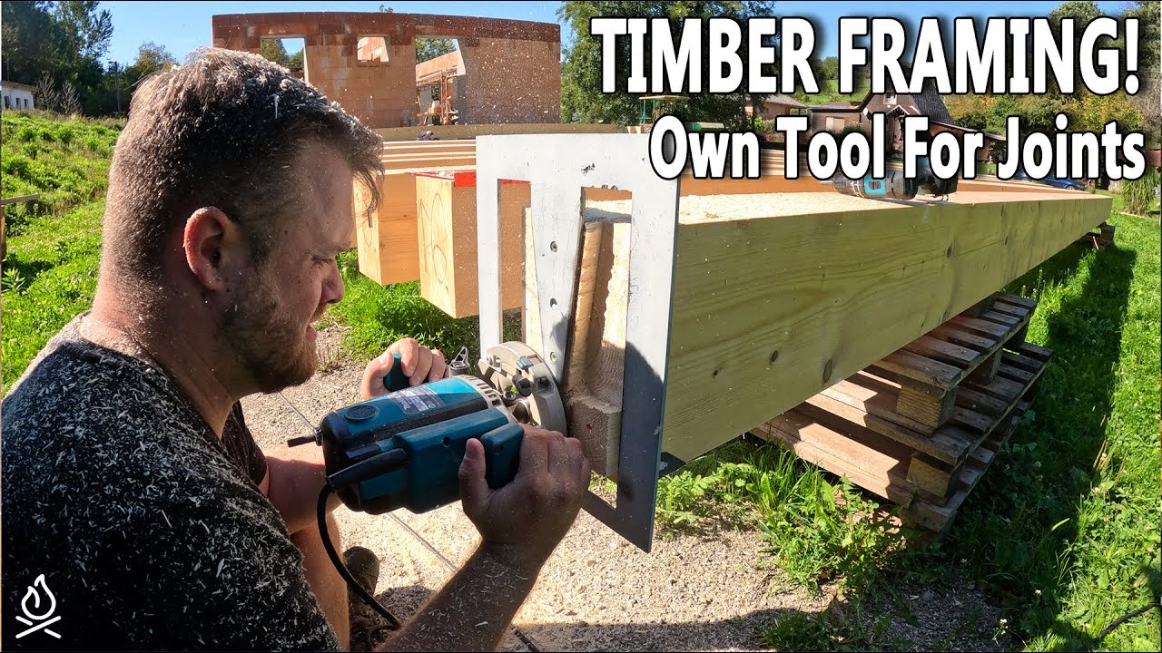 Crafting My Timber Frame Ceiling | Traditional Joinery & DIY Carpentry