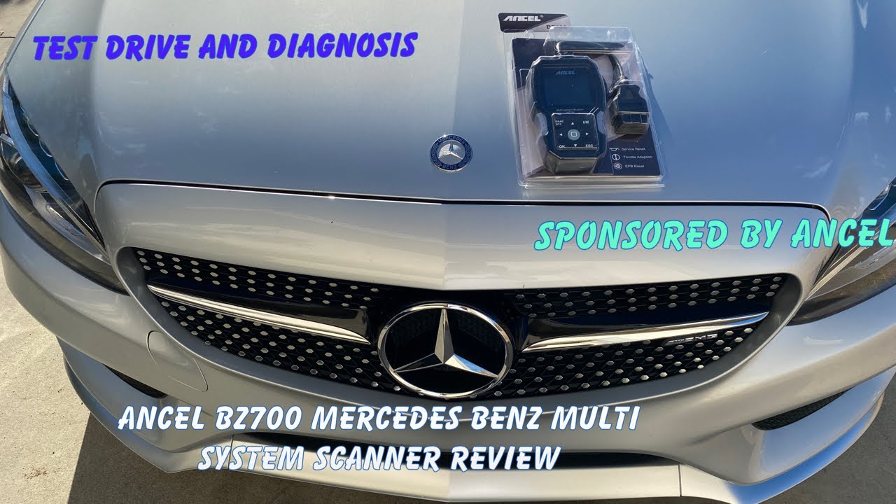 Мультисистемный сканер Mercedes-Benz Ancel bz700 (обзор)