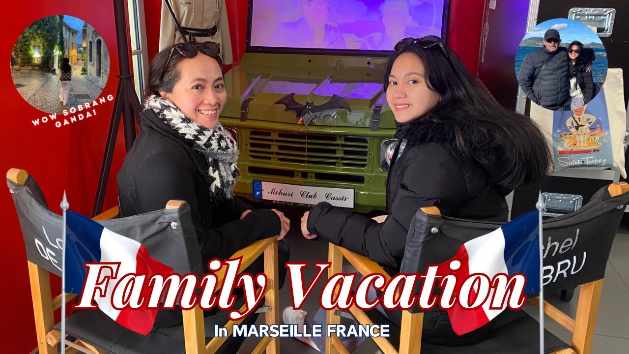 MARSEILLE, FRANCE VLOG  (FAMILY VACATION) | PART 1 | Nicole Beguña
