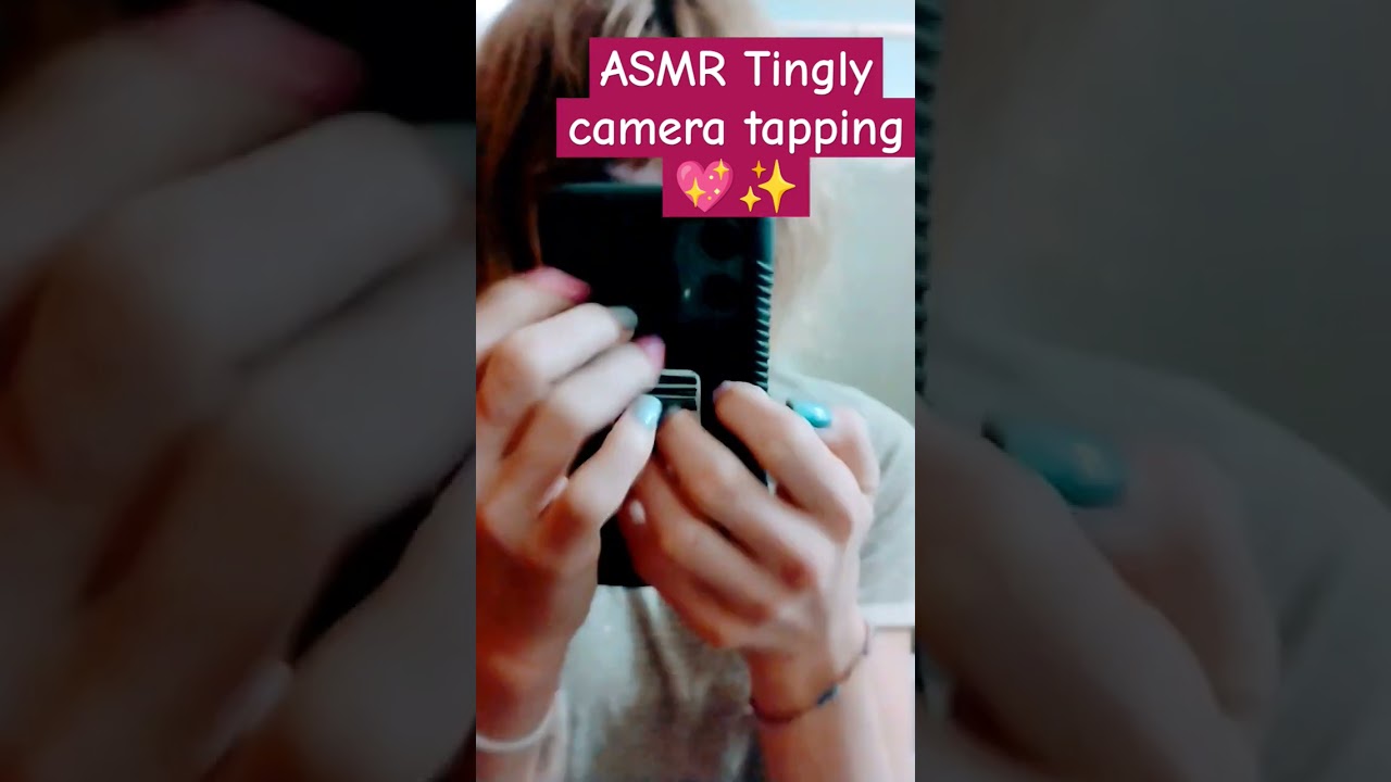 ASMR Best camera tapping 💖✨ #nails #luckygirl #tapping #cameratapping #asmr