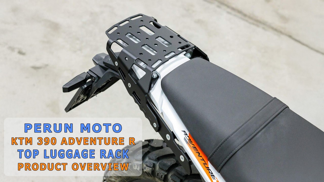 Perun Moto KTM 390 Adventure R Top Luggage Rack - Product Overview