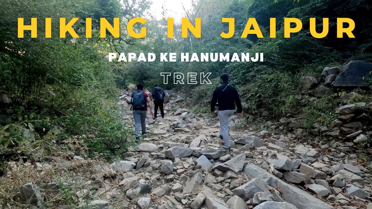 Trekking in Nahargarh Forest Jaipur | Winter Trek in Jaipur | Papad Ke Hanumanji | Hathni Kund Trek
