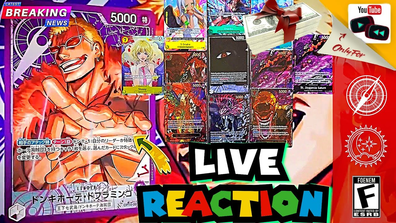 Трейлер OP14 &mdash; самый жуткий, а наборы демонов OP13 за $3000+ подтверждены 🤯 | One Piece Card TCG