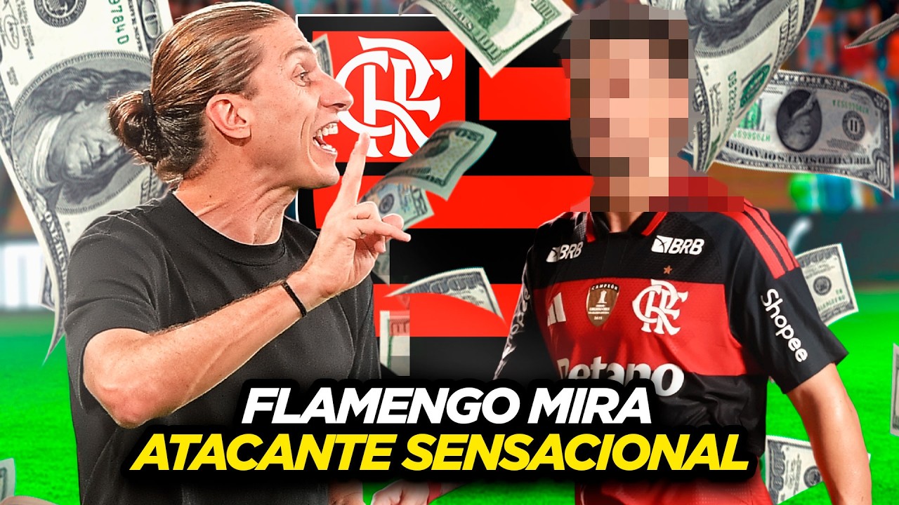 Flamengo mira atacante sensacional