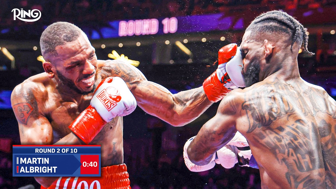 Nahir Albright vs Frank Martin – FULL FIGHT HIGHLIGHTS | The Ring: High Stakes 🥊