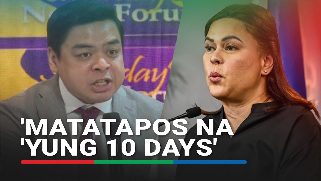 Impeachment hearing vs Sara Duterte may proceed next week if she does not respond, says Ridon