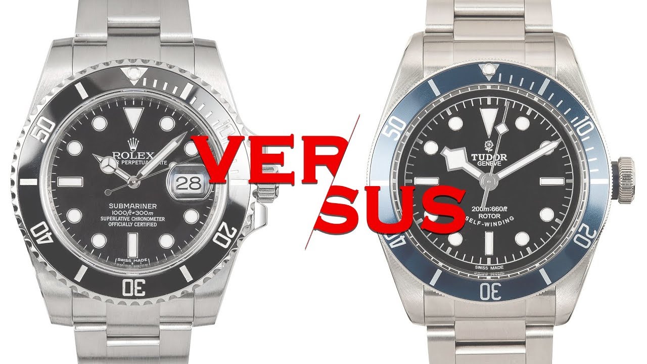 Rolex Submariner Vs Tudor Black Bay - Dive Watch Comparison