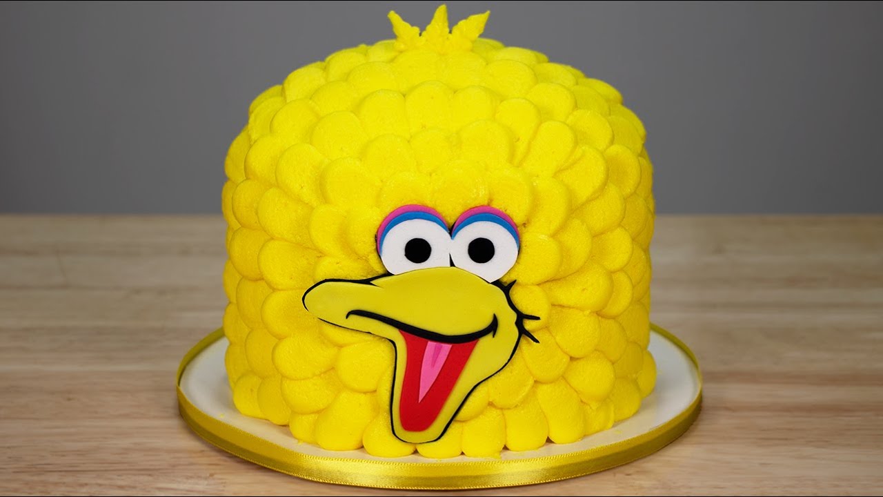 Big Bird Cake Tutorial