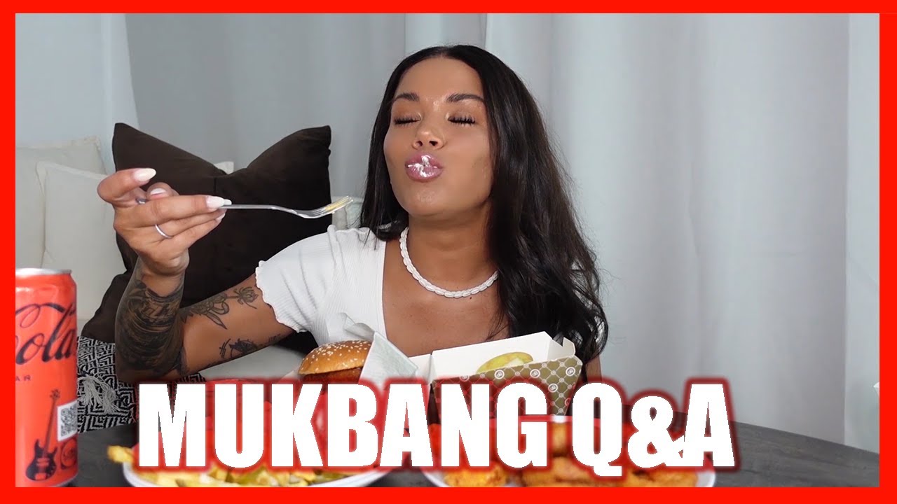MUKBANG Q&A l Vi hann inte vara singlar tillsammans länge…