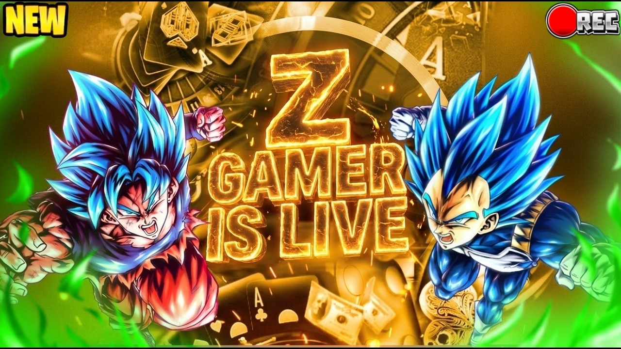 🔴 Live GODLY PUSH WITH VEGETTO?! | ZGAMER is live #DBL #live