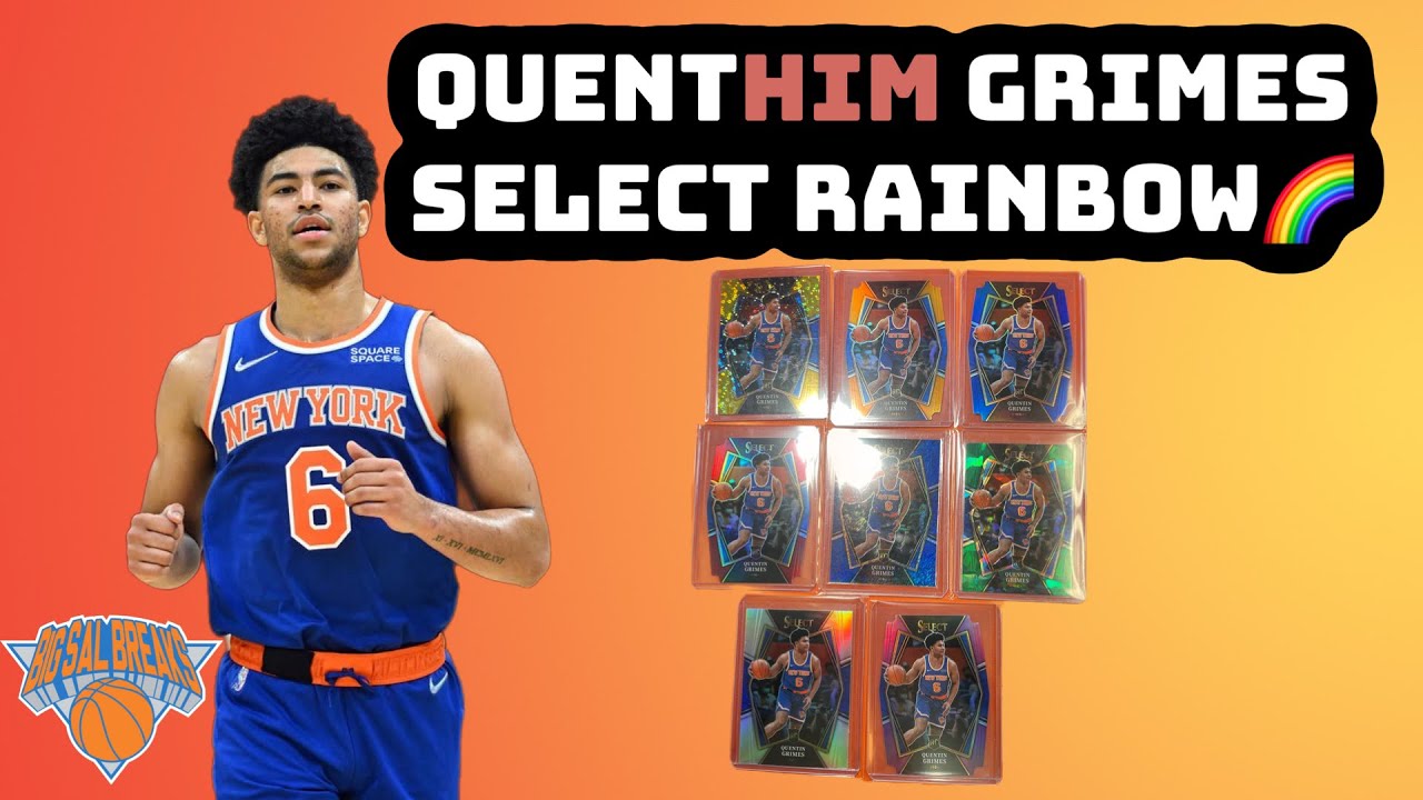 Knicks Quentin Grimes select rainbow for premier level in progress