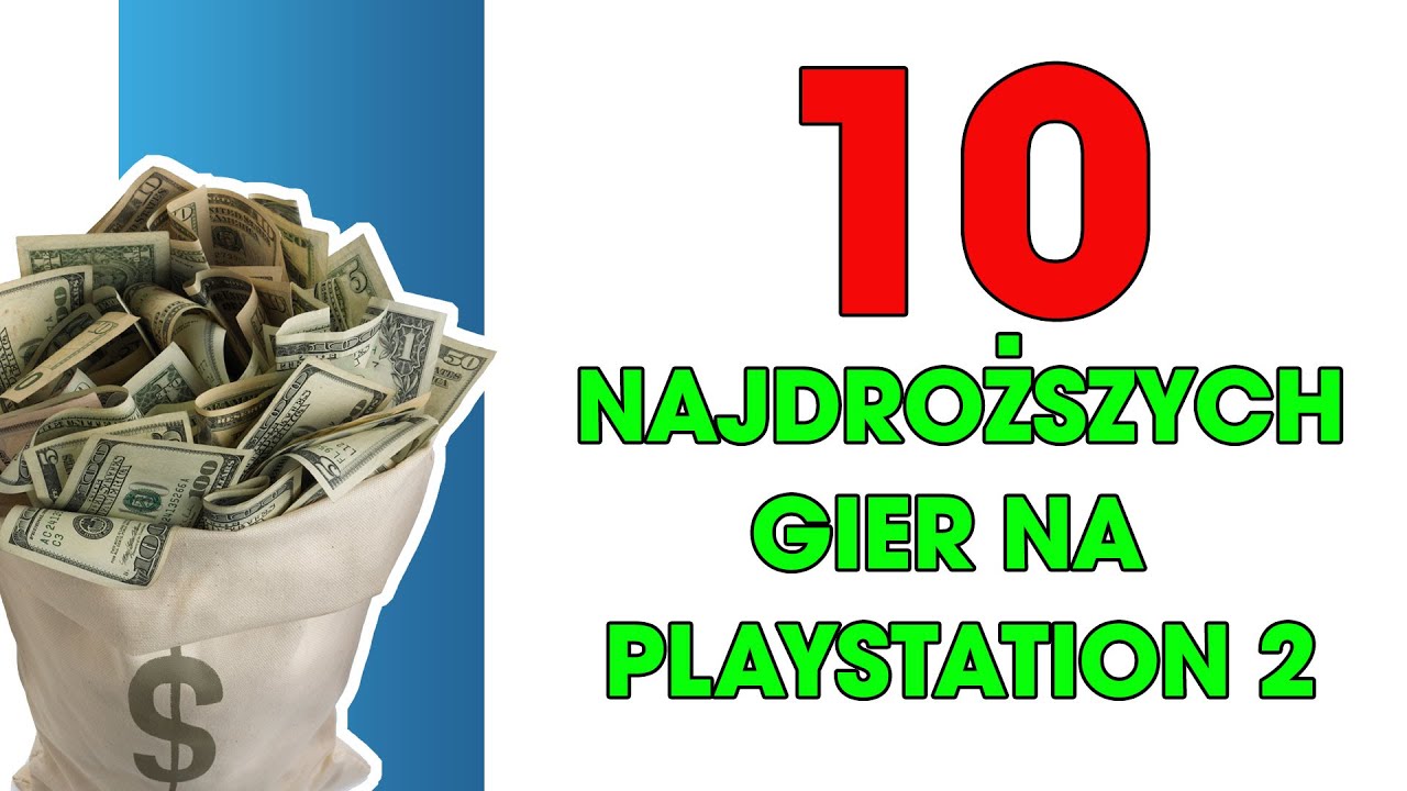 10 Najdroższych gier na Playstation 2 - Funfacts #23 (english subtitles) (Top10, Ciekawostki)