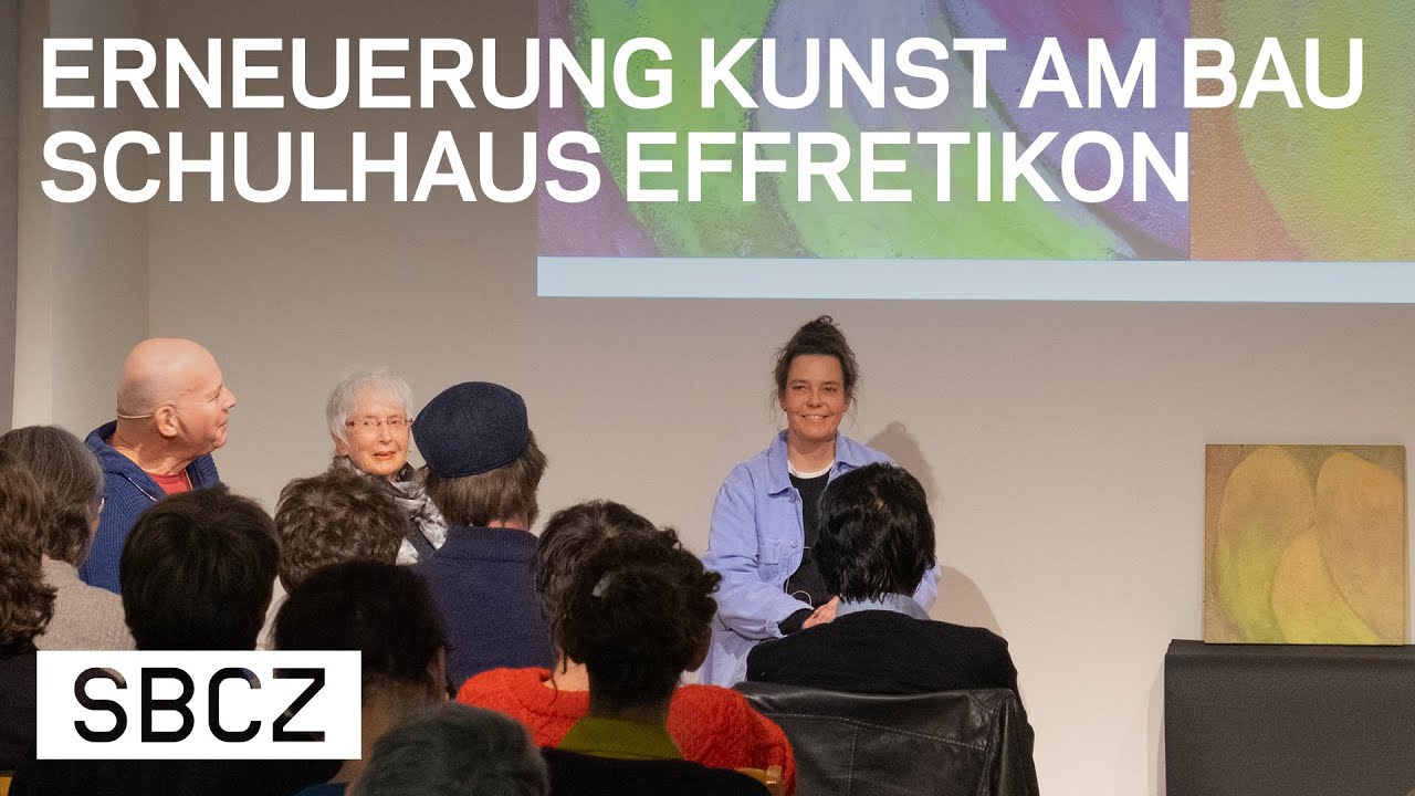 TREFFPUNKT – GESTALTUNG IM HANDWERK«Erneuerung Kunst am Bau Schulhaus Watt Effretikon»