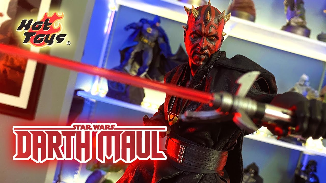 Hot Toys Darth Maul Sixth Scale Figure Unboxing Solo A Star Wars Story