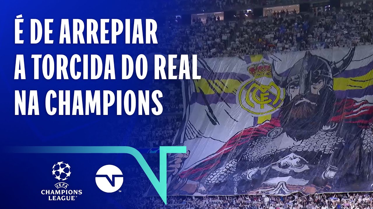 VOCÊ ACHA QUE NA TORCIDA DO REAL MADRID SÓ TEM TURISTA? TÁ MUITO ENGANADO! SE LIGA NO HINO DOS CARAS