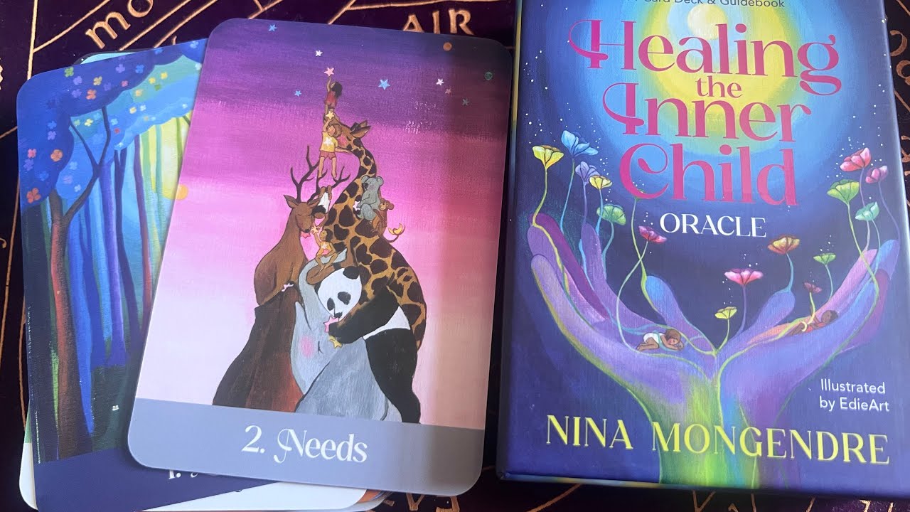 HEALING THE INNER CHILD ORACLE -UNBOXING,FLIPTHROUGH & FIRST IMPRESSIONS🌞#oraclereview #oracle