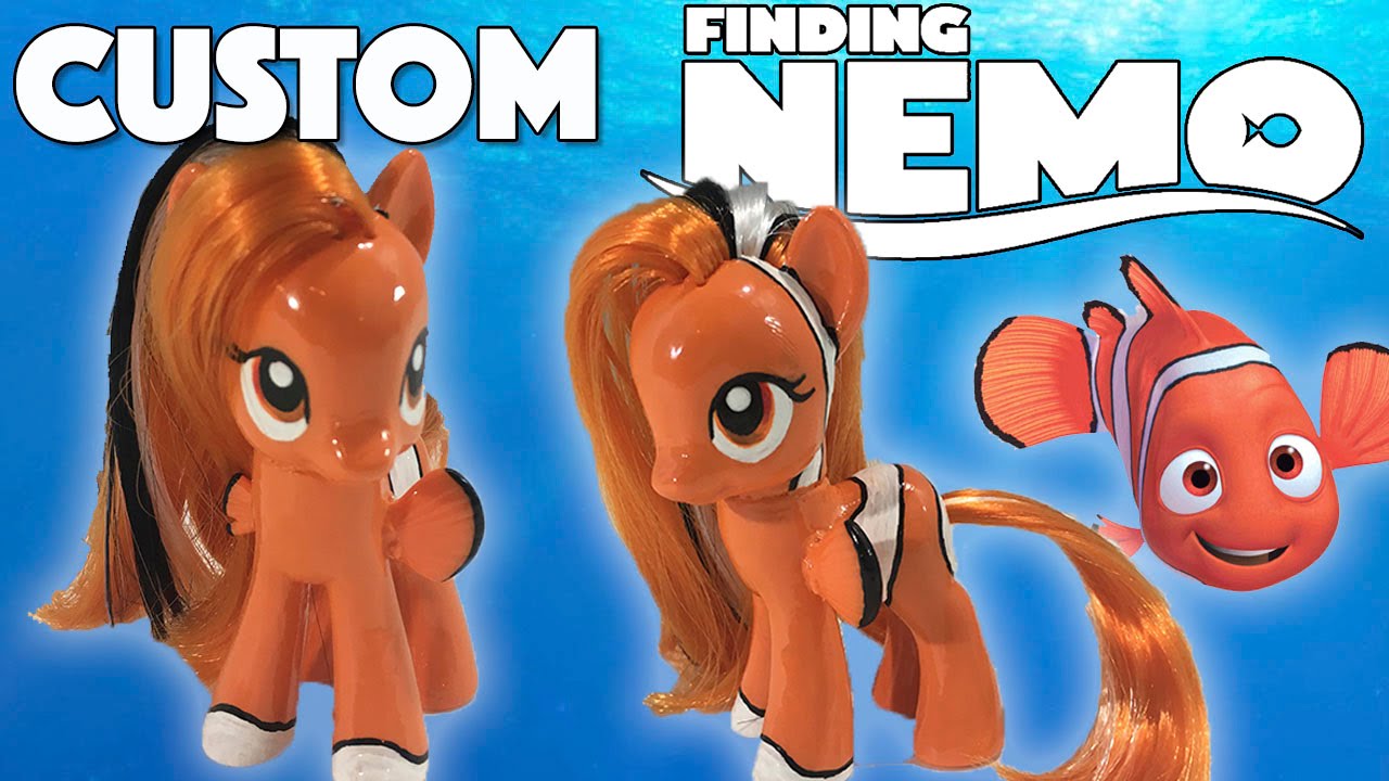 Пользовательский учебник по MLP Finding Dory из серии FINDING NEMO CLOWFISH PONY