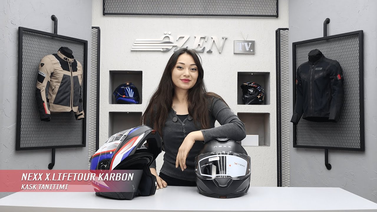 NEXX X.LIFETOUR KARBON Motosiklet Kaskı İnceleme (Özen Tv)