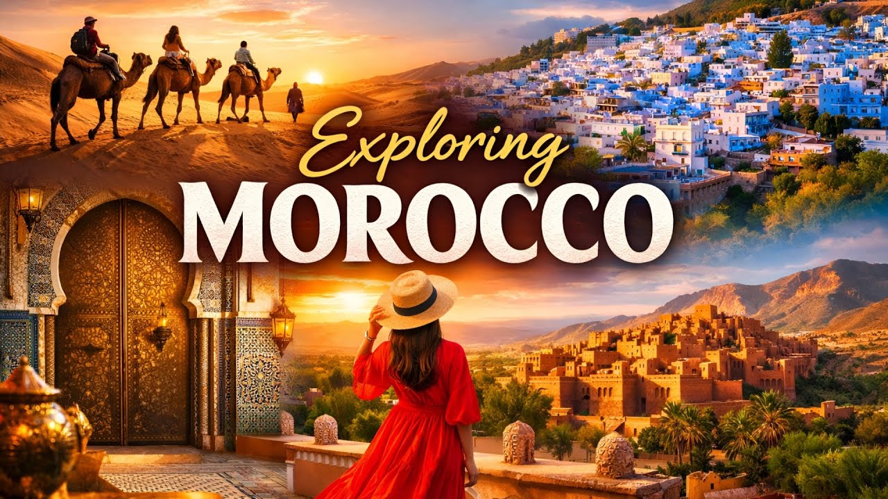The Colorful Beauty of Morocco | Cinematic Travel Video (Scenic Relaxation)