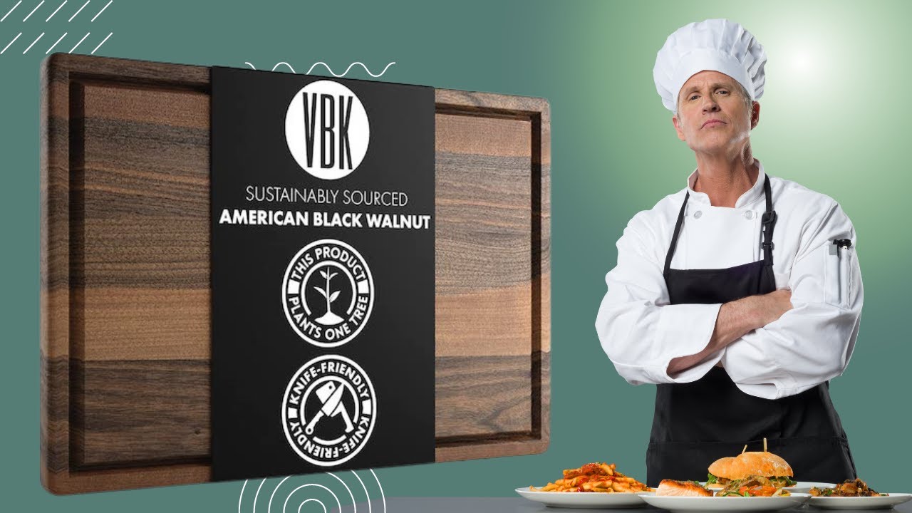 Made in USA Best Walnut Wood Cutting Board