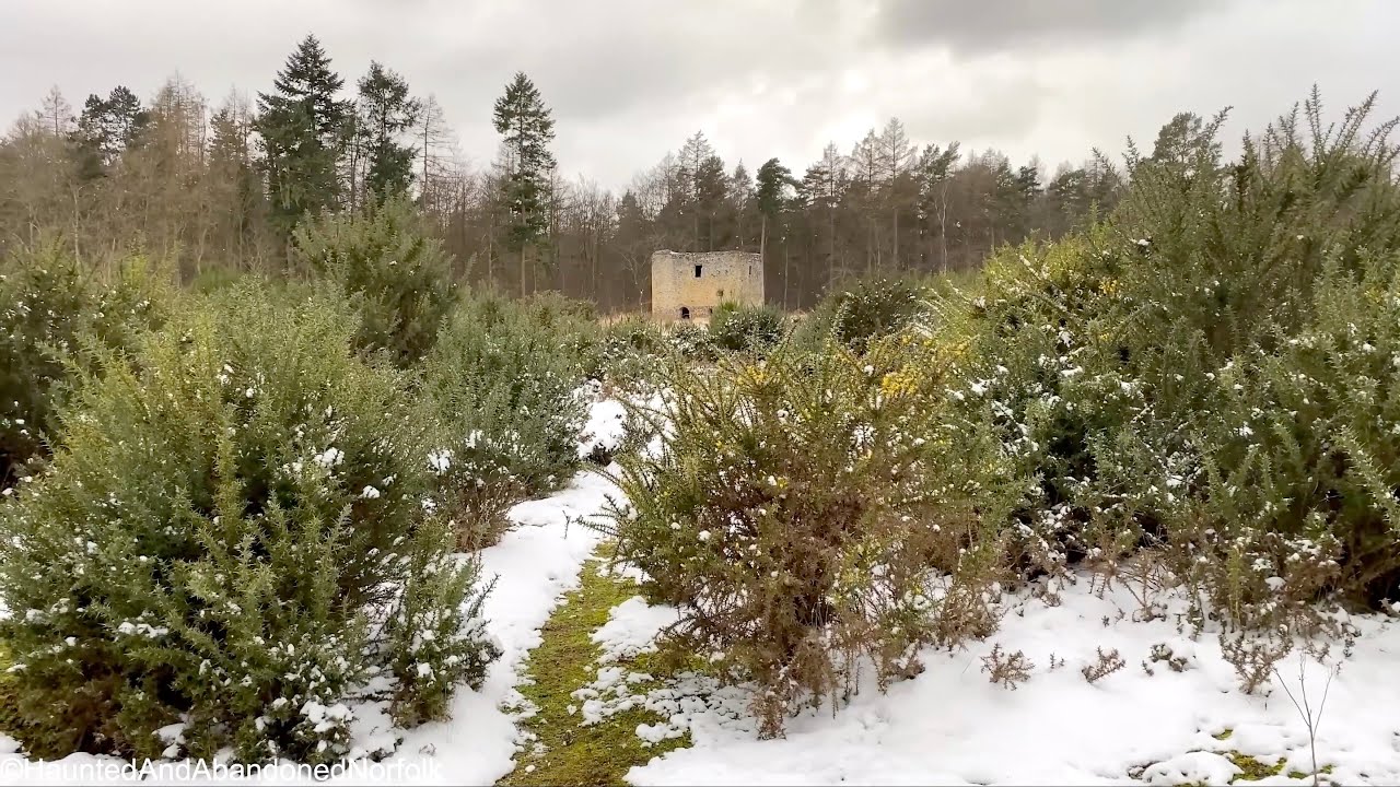 Lost in the Snow (Norwich and Norfolk) - Forgotten Heritage stands frozen in time since abandonment!