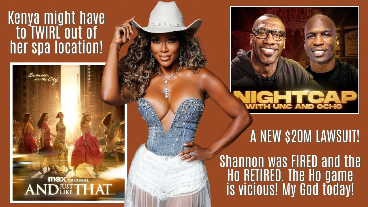 Kenya Moore LAWSUIT, Shannon Sharpe AND Chad Ochocinco SUED for $20M, And Just Like That LAST SEASON