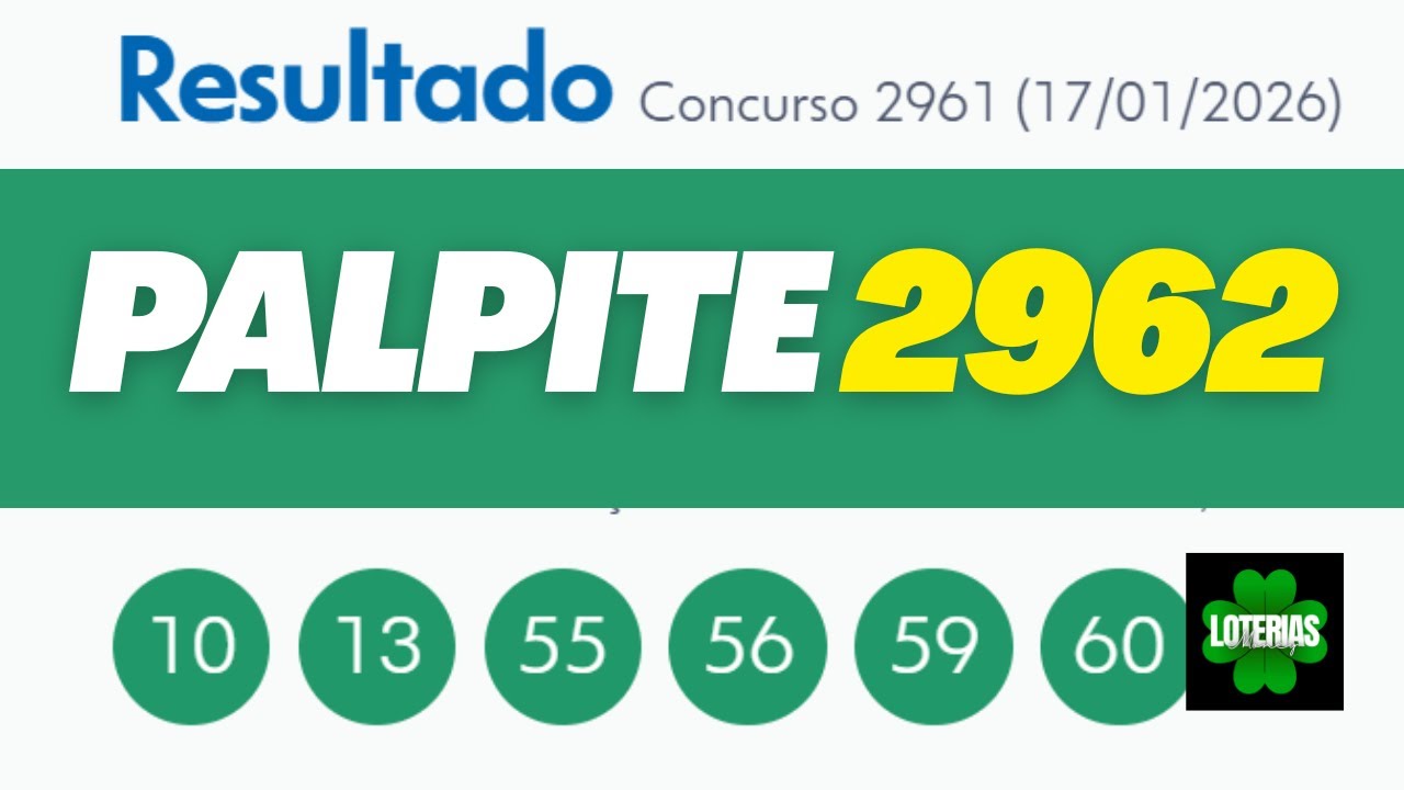 O SEGREDO QUE PODE TE FAZER GANHAR NA MEGA-SENA 2962