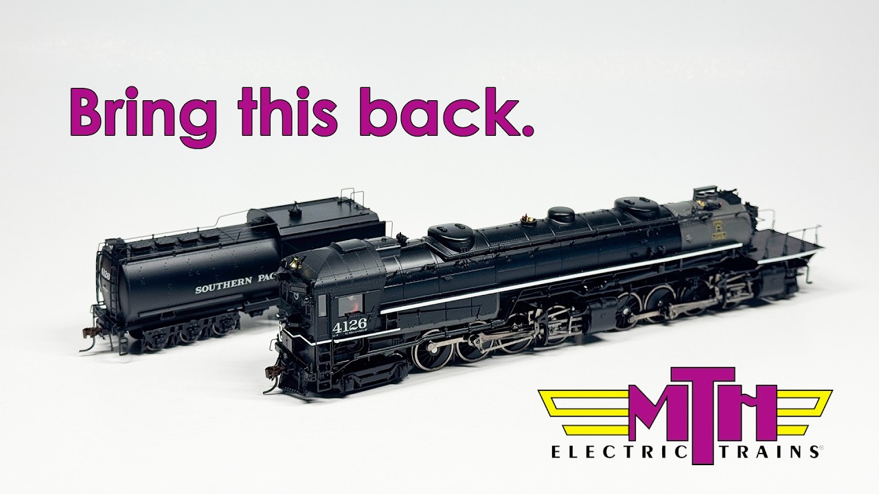Обзор и демонстрация MTH HO Southern Pacific Cab Forward AC6