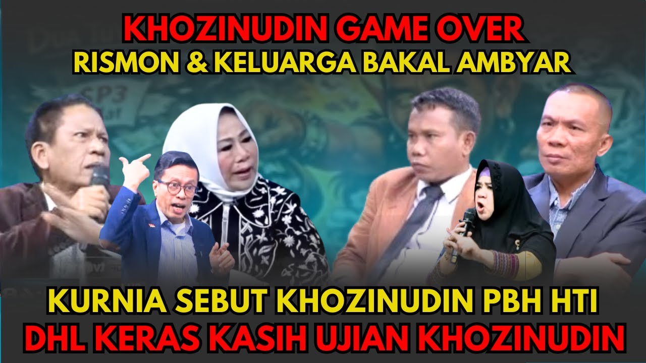 Kurnia Akui Khozinudin PBH Dari HTI, DHL & Elida bongkar Khozinudin,  Rismon & Keluarga Bakal Ambyar
