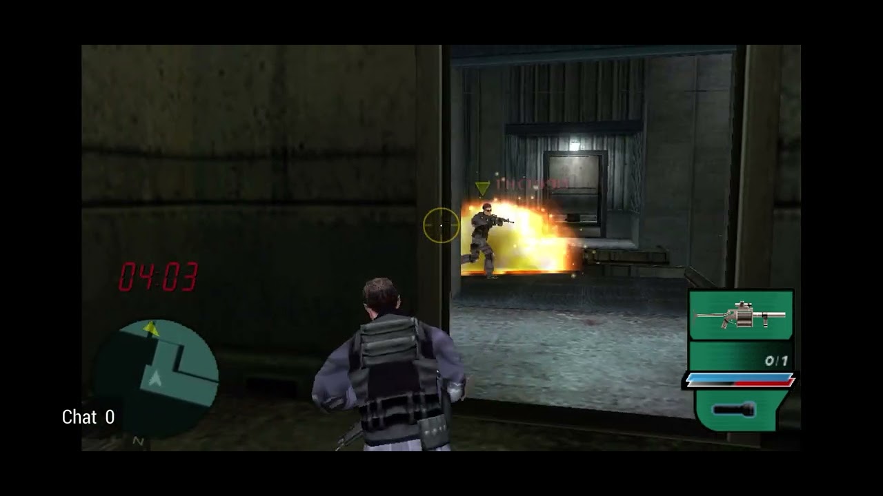Syphon Filter Dark Mirror PSP Online Multiplayer No Commentary