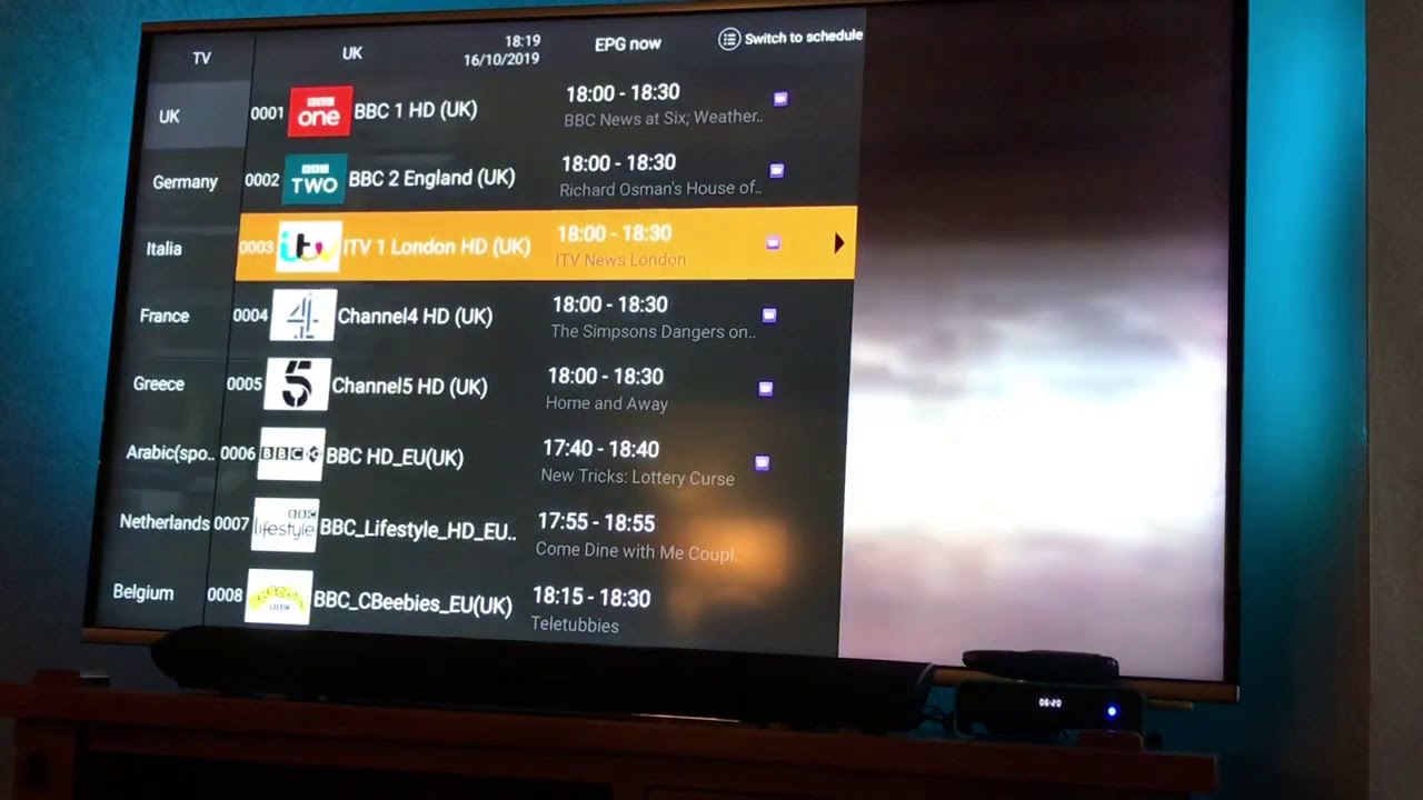 Club tv plus catch and epl section