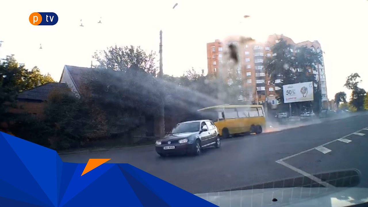 У Полтаві в автобуса відпало колесо, при цьому перевізник нарікає на низьку вартість проїзду