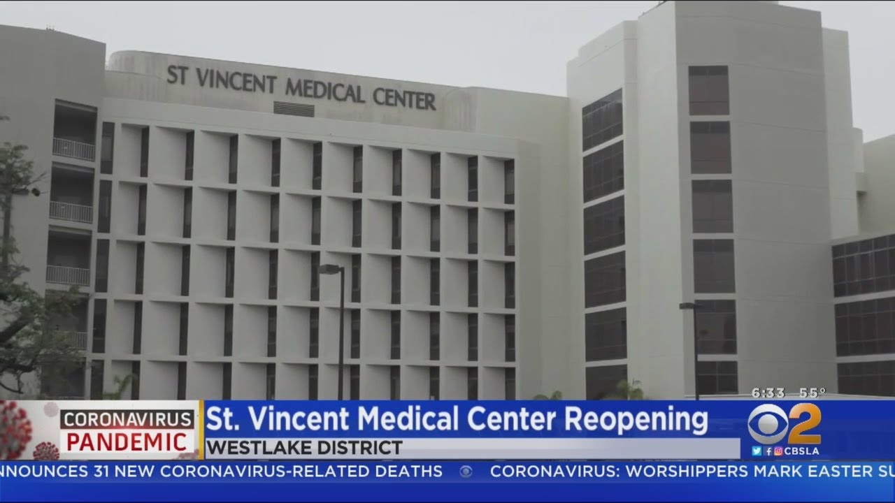 Shuttered St. Vincent Medical Center Reopens Today As Coronavirus Surge Hospital