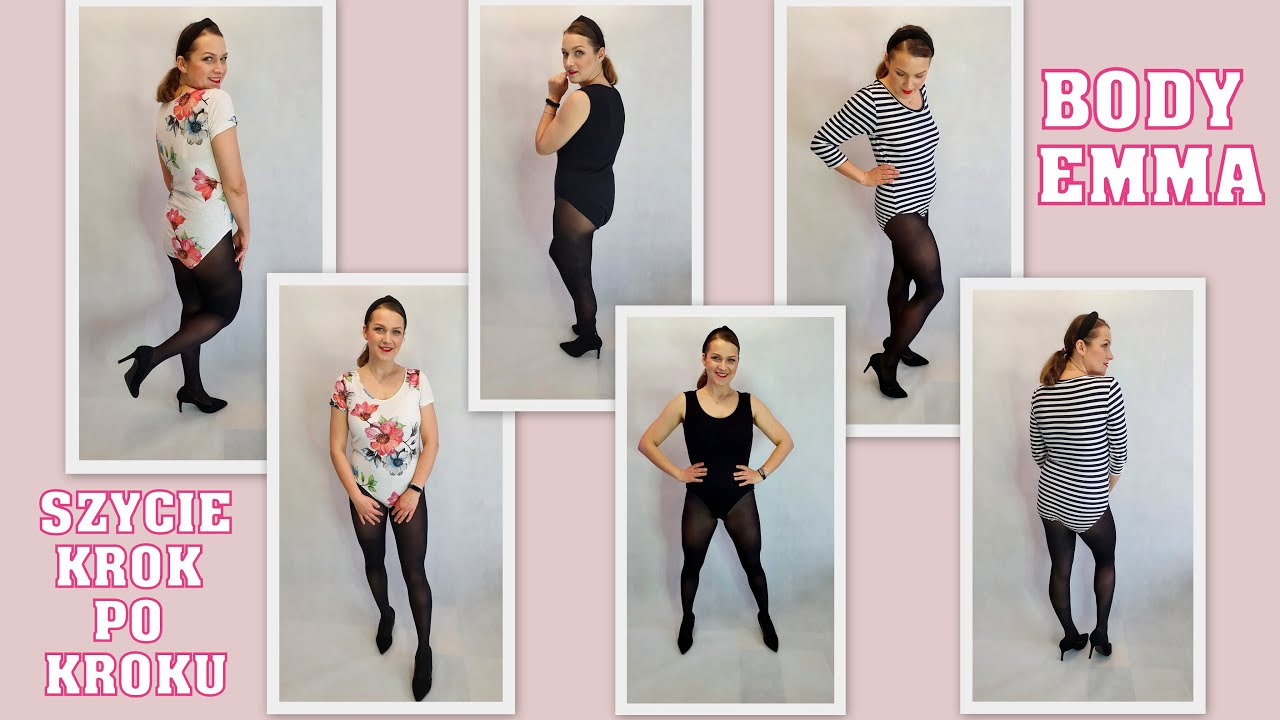 Jak uszyć damskie body Emma - Krok po kroku - Strefa Kroju i Szycia