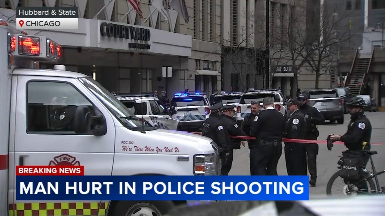 Man critically injured in Chicago police-involved shooting outside River North hotel, sources say