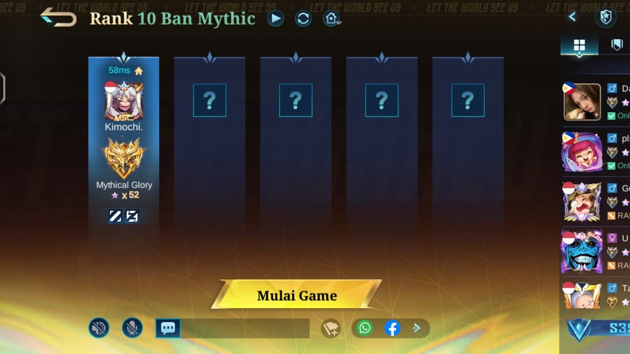 PUSH RANK SOLO/MABAR