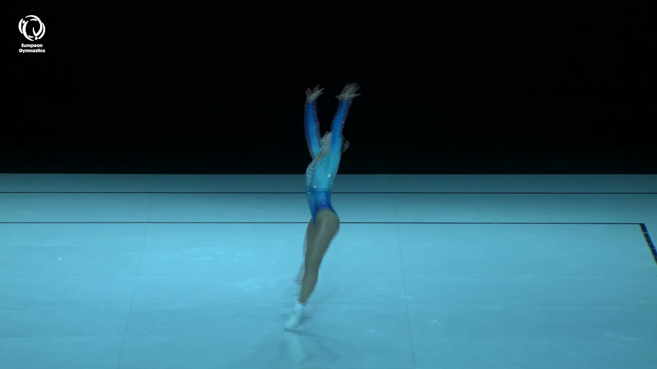 Lola LAWRENCE (GBR) - 2021 Aerobics junior European silver medallist, Individual Women