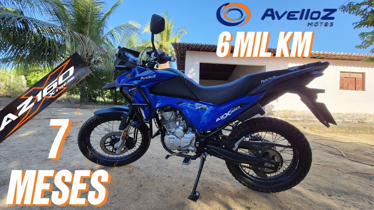 AZ 160 AVELLOZ COM 6 MIL KM E 7 MESES DE USO